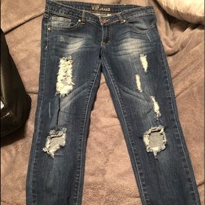 Ripped VIP Jeans